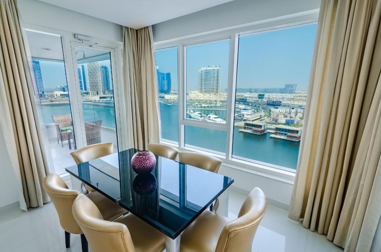 Waterfront Downtown- Damac Maison Canal View Dubai Buitenkant foto